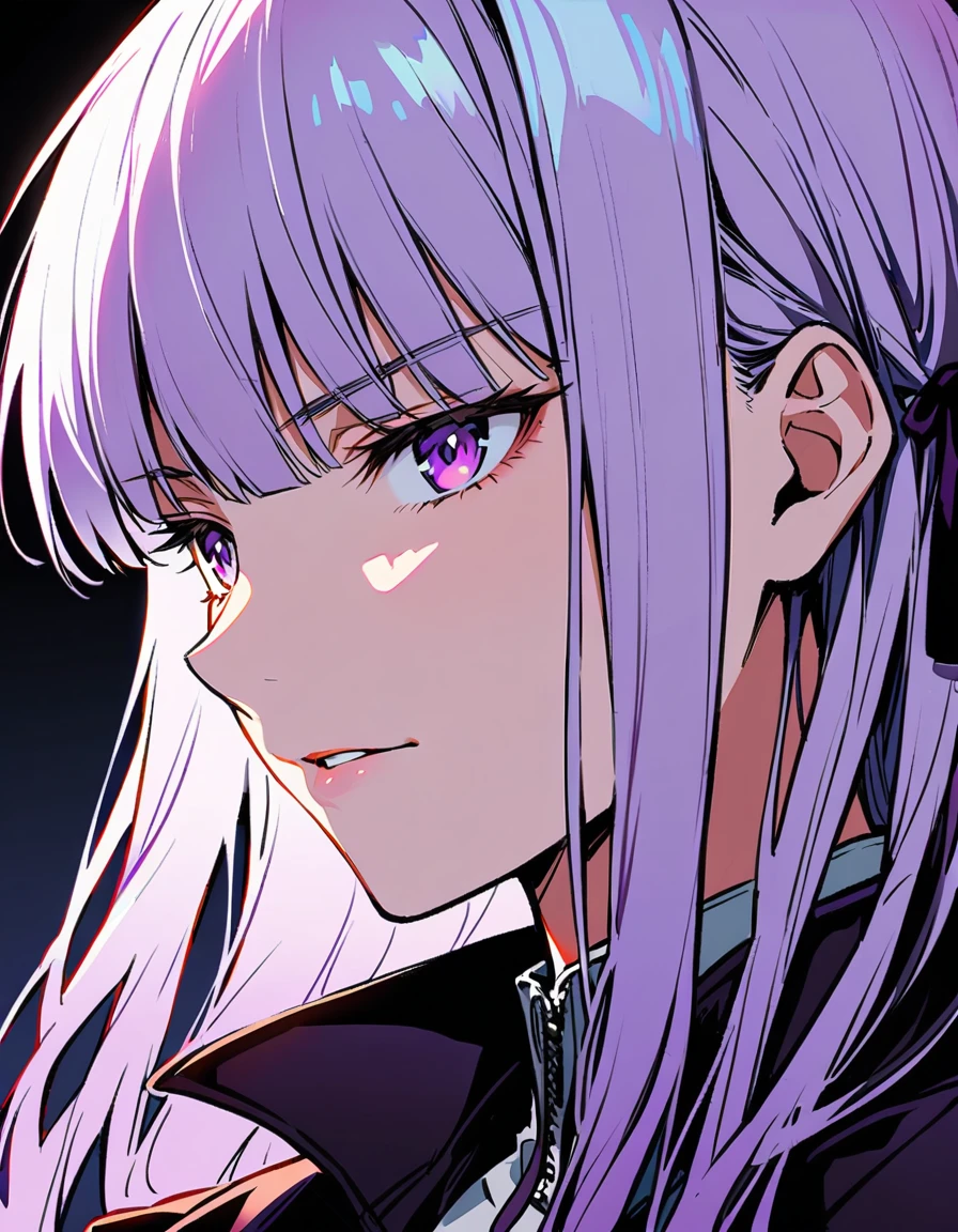 (kirigiri kyoko), portrait,