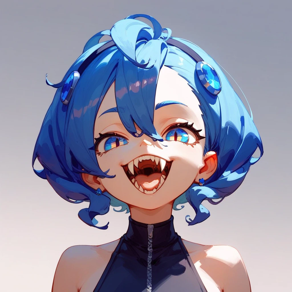 slimy blob with many fangs in sapphire art style (score_9,score_8_up,score_7_up,score_6_up,score_5_up,score_4_up)