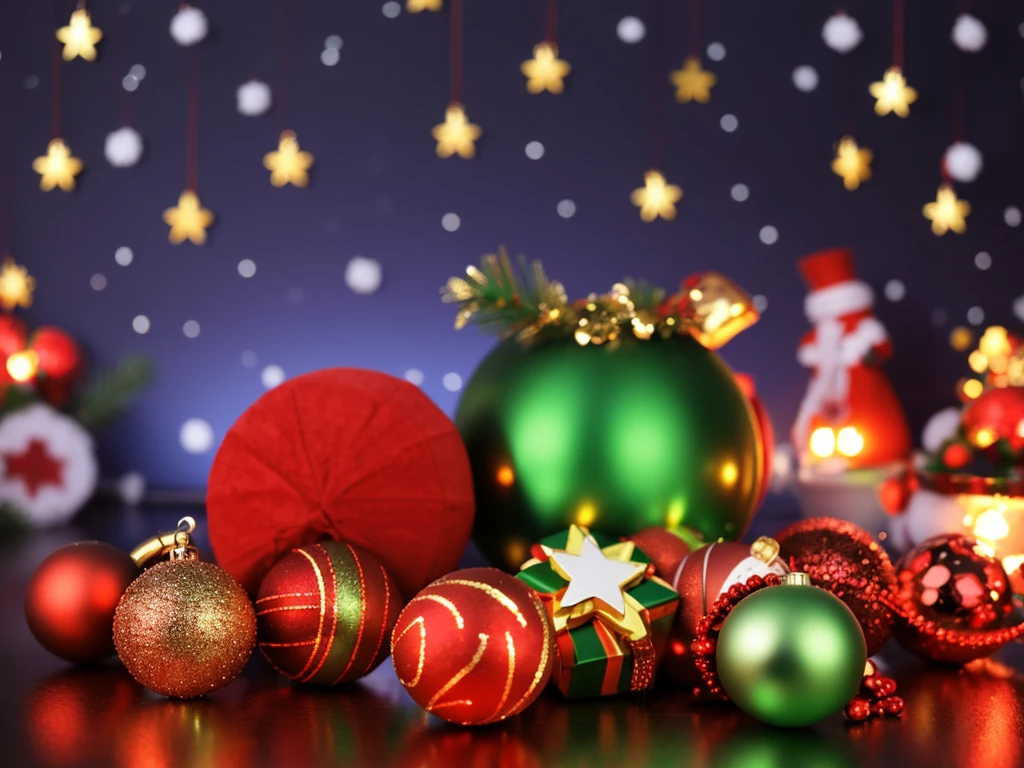 Christmas 3d background