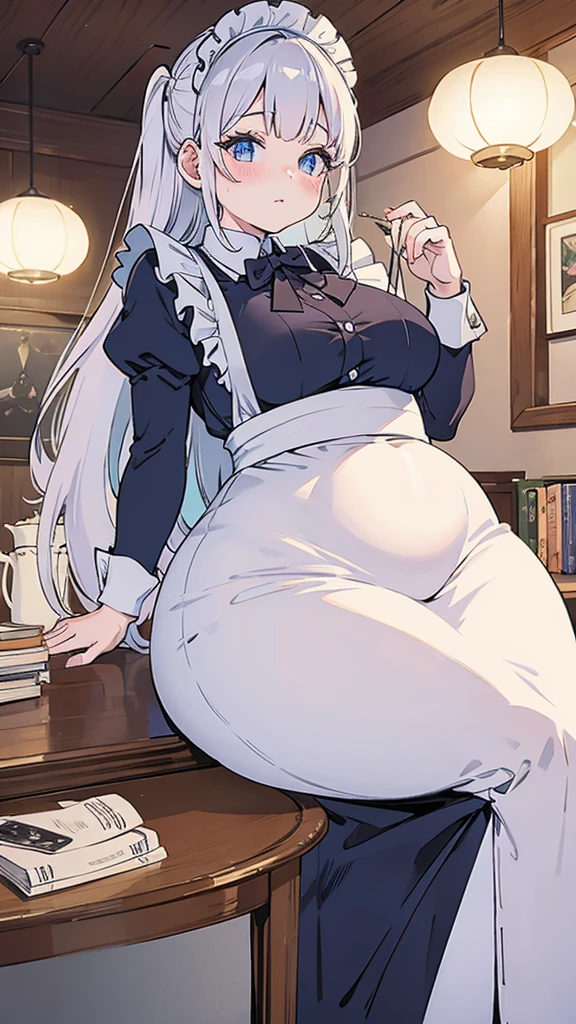 The fattest maid in the world