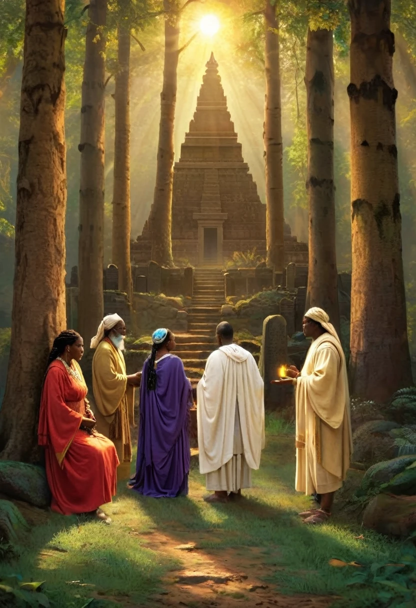 A line of ancestors (healing of the ancestor lineage)