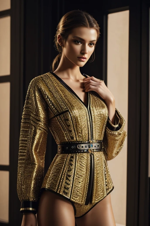 Complete fashion collection, many models, high quality,beautiful colors, Masterpiece, very beautiful and varied, top models, ultra modern, very detailed and intricate, Very fine , photorealistic, cinematic lighting, perfect