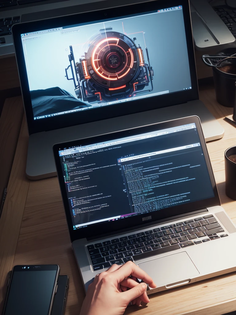 one screen ,coding,code in one screen