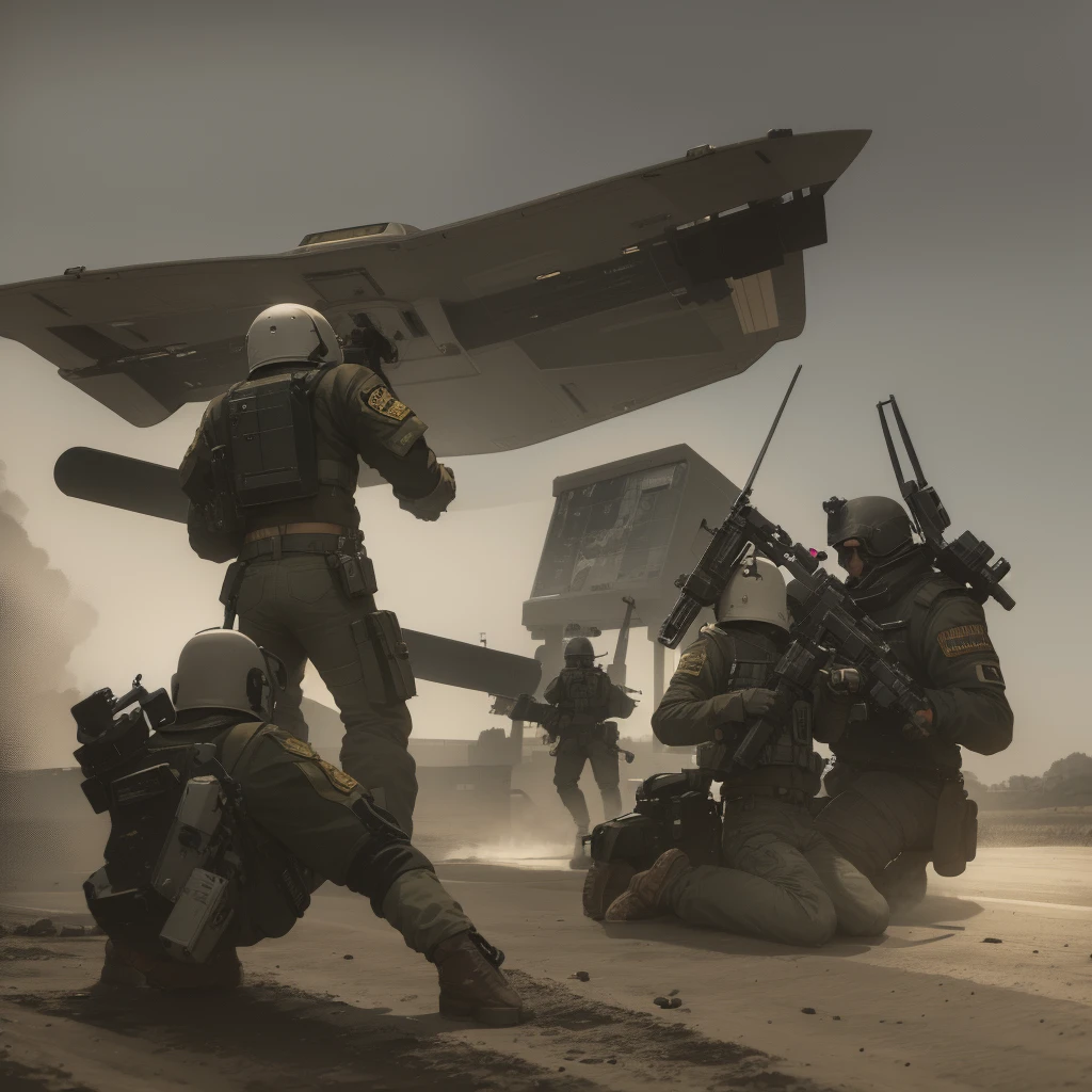 War with electronic weapons