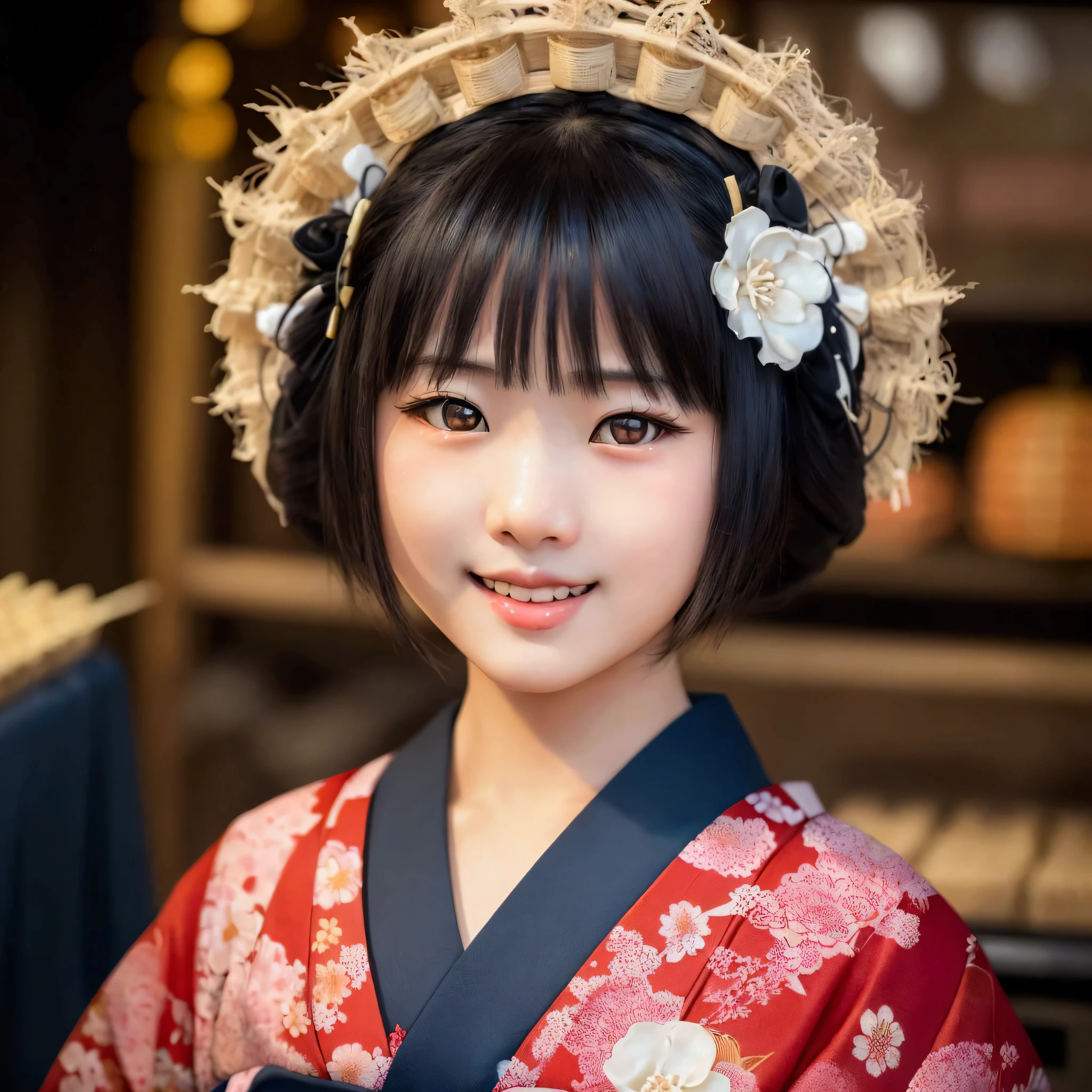 Wearing kimono、Asian girl with flower decoration, portrait of a Japanese girl, of a youthful Japanese girl, portrait of a Japanese , beautiful Japanese girls face, traditional Japanese, Young Asian Girl, Japanese model, Race : Japanese, Geisha photo portrait, Chinese Girl, Japanese woman, Traditional Beauty, Japanese style, Innocent smile