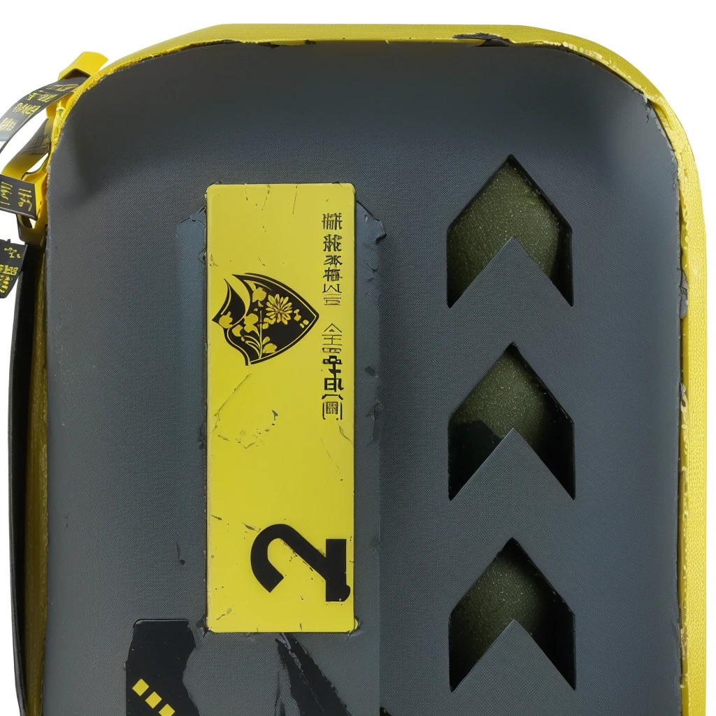 There is a yellow and black box，There is a label on it, close up产品照片, Bottom View, Official product photos, detailed产品照片, close up视图, close up, High-detail product photos, detailed, Full body view, Packaging snapshot, Side View, Official product images, Graphic details, detailed产品图片, Close-up portrait