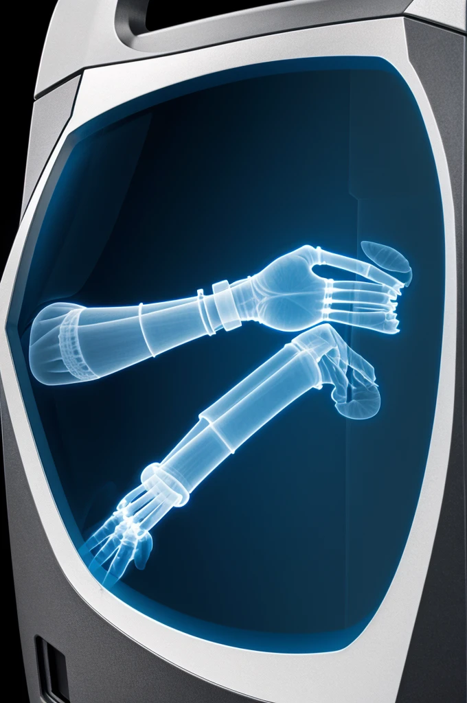 Xray of fractured wrist