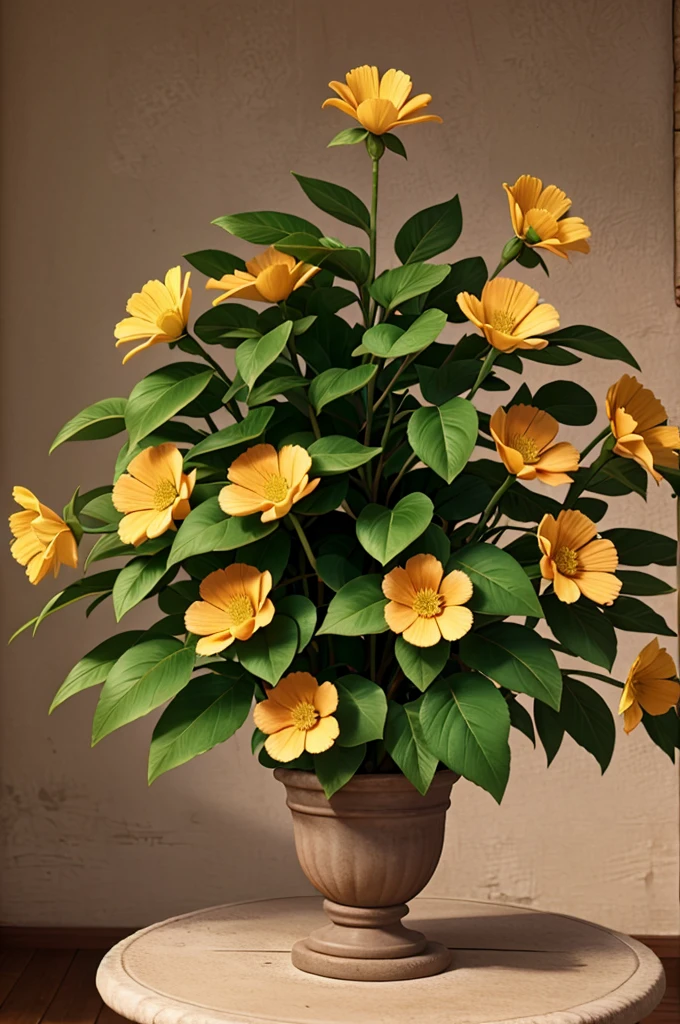 Myrtle flowers