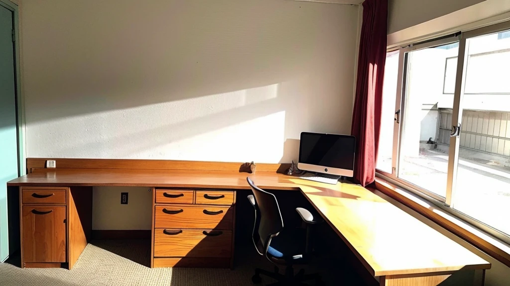 Empty Room、An open Bible on a desk、Study、high resolution