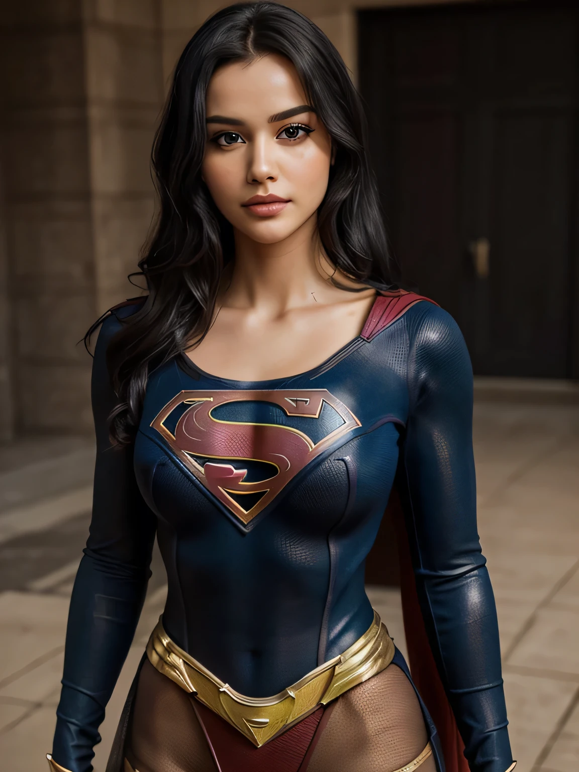 (best quality,4k,8k,highres,masterpiece:1.2),ultra-detailed,(realistic,photorealistic,photo-realistic:1.37),portrait, Carly ,beautiful detailed eyes,beautiful detailed lips,extremely detailed face,long eyelashes, sexy,soft lighting,subtle background,professional photography,vivid colors full body , by a fan, blushing face () full body (seductive) (ready for sex) (biting her lips) (Supergirl outfit) (long black hair),full body,sexy pose,batman clothes,hot