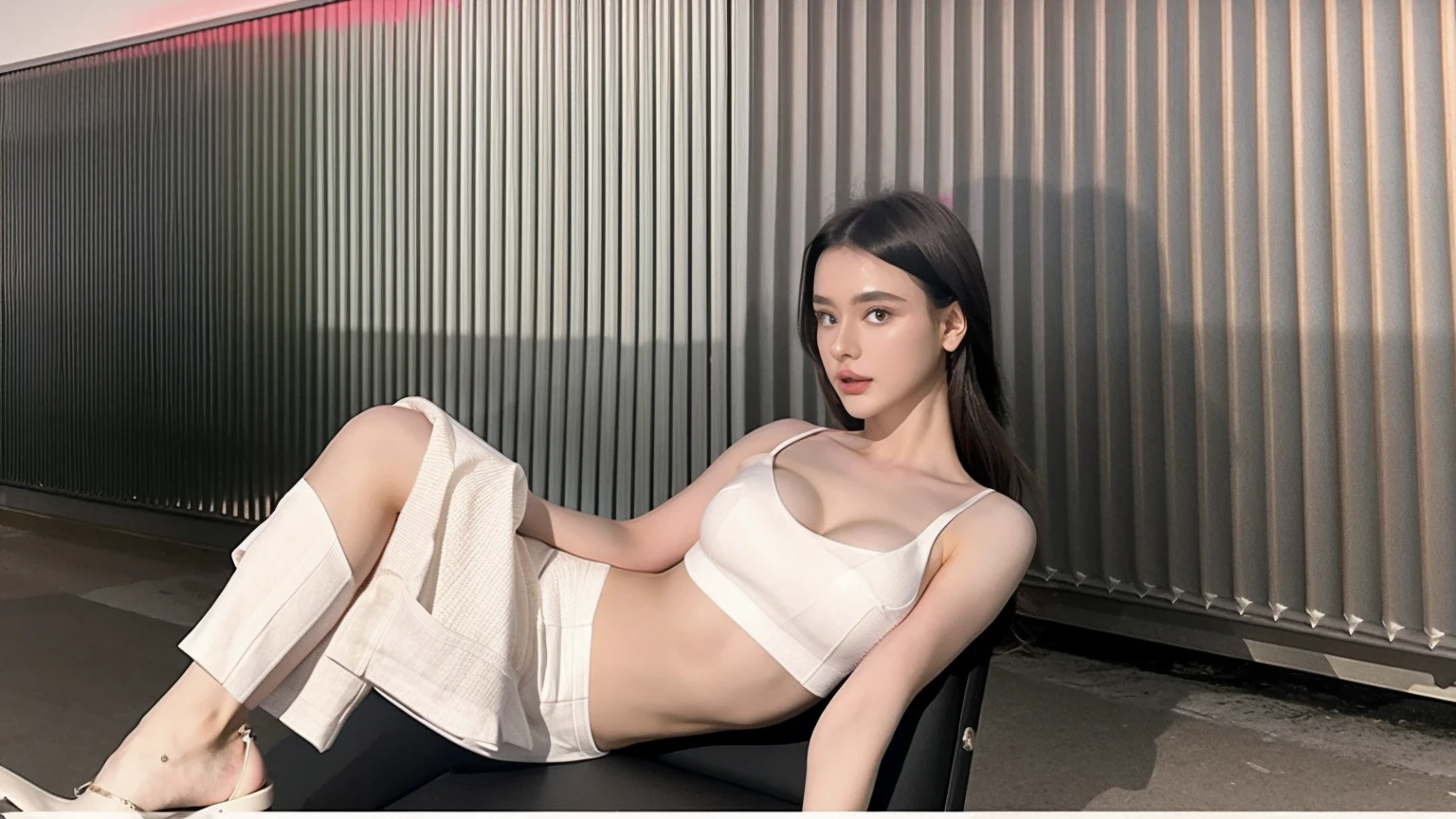 hot girl with perfect body, perfect breast, no clothes hires, 4k ultra quality