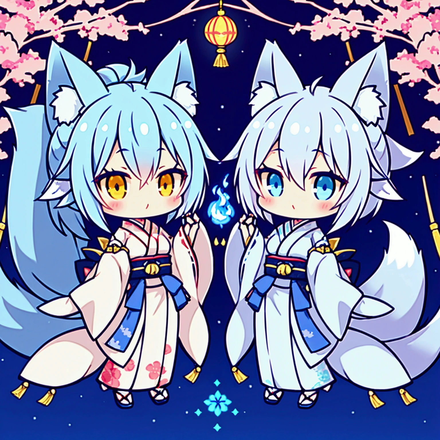 fox Light blue hair beast girl indigo fur fox beast girl fox Light blue hair beast girl indigo fur fox beast girl Wallpaper 4k,8k,highly detailled,,vivid colors,detailed kitsune with 9 tails,traditional Japanese artwork,tatami floor,beautiful cherry blossoms,floating lanterns,dark silhouette of a pagoda,subtle moonlight,dense forest,ethereal atmosphere,dappled sunlight,whimsical spirit,serene expression,elaborate kimono and obi,delicate hand-painted details,luminous eyes Anime Style fox blue White-faced golden-haired nine-tailed fox Coat blue fox Light blue hair beast girl indigo fur fox beast girl Anime Style fox blue White-faced golden-haired nine-tailed fox Coat blue mysterious background Blue Flame girl have a ball of light fox Light blue hair beast girl indigo fur fox beast girl mysterious background Blue Flame girl have a ball of light Anime Style fox blue White-faced golden-haired nine-tailed fox Coat blue mysterious background Blue Flame girl have a ball of lightfox Light blue hair beast girl indigo fur fox beast girl Anime Style fox blue White-faced golden-haired nine-tailed fox Coat blue mysterious background Blue Flame girl have a ball of light fox Light blue hair beast girl indigo fur fox beast girl