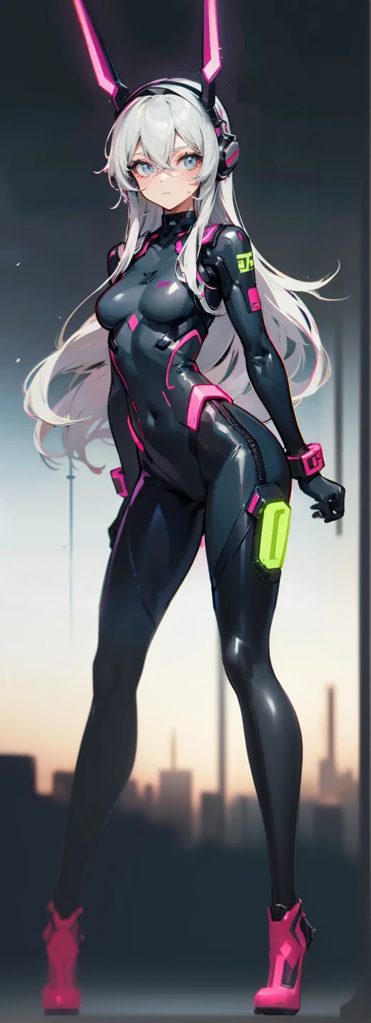 Fit with picture,whole body,Delicate legs,Tights,Stand upright