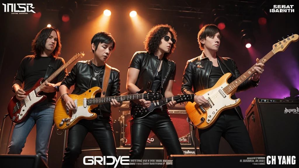 Rock band CD jacket
