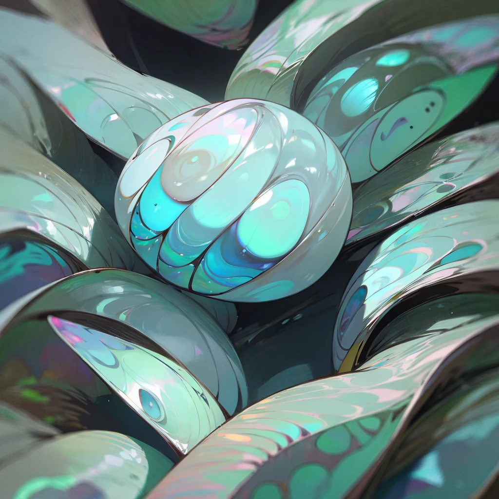 Fresh abalone painting