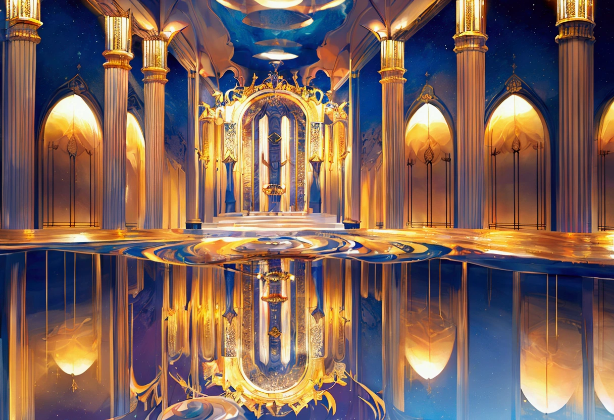 Fururistic carwash in space