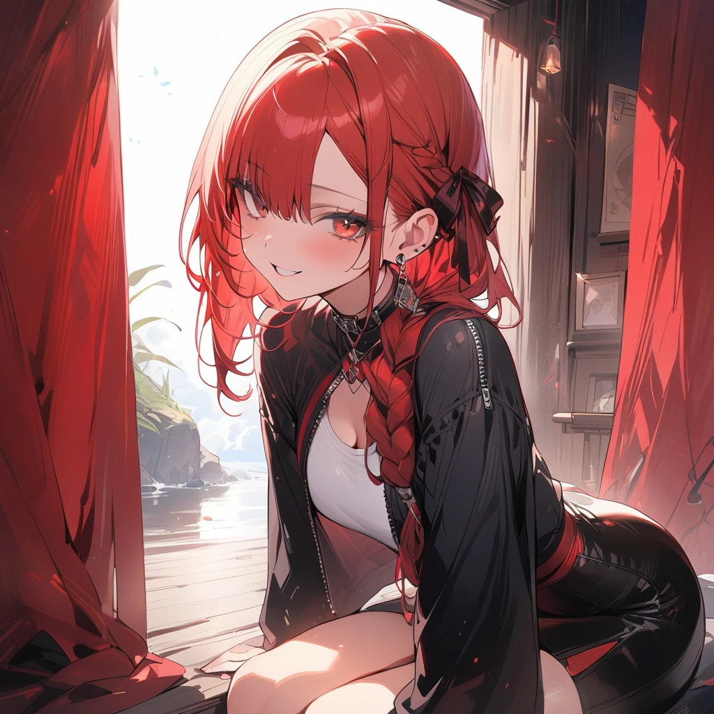 (masterpiece, Highest quality:1.2), One girl, alone