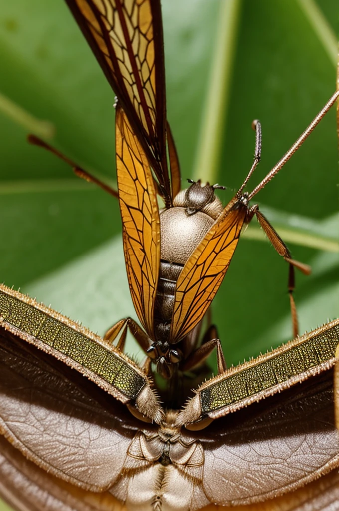 An insect in the vagina