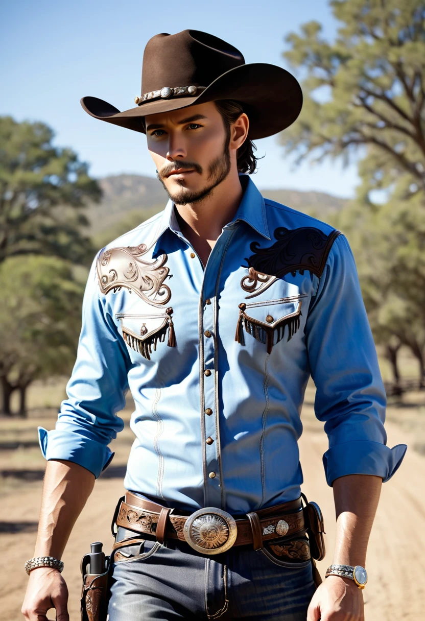 sh4g0d style western cowboy