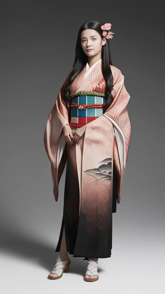 Female, moisturized skin, (pink and bright eyes), (full body: 1.4),
BREAK,
(kicking: 1.3),
BREAK,
(black grass tattoo on body: 1.3),
BREAK,
(cute kimono: 1.2), (black haori: 1.2),
BREAK,
(super long hair), (light gradient hair: 1.3), (red tips: 1.3),
BREAK,
(realistic: 1.3), (super high resolution), (highly detailed: 1.4), (full body: 1.4), (symmetrical: 1.2), (one shot),
BREAK,
(Japanese city: 1.2),
BREAK,
(Demon Slayer: 1.4), (Hirose Suzu: 1.3), (Kamado Nezuko),