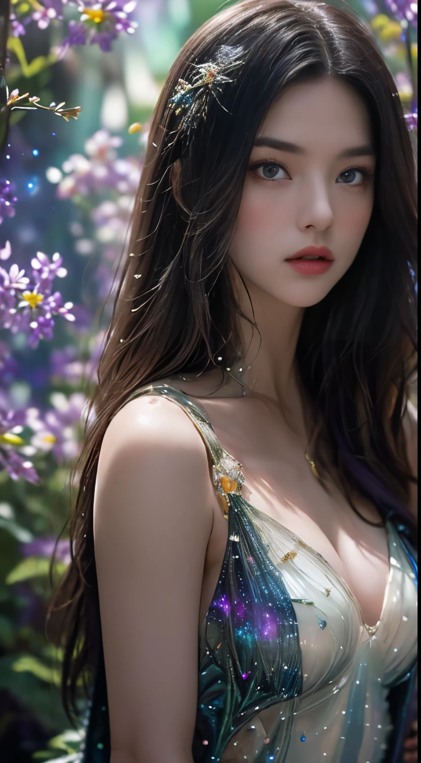 幻想 - Cool Bubble Light and Shadow Forest