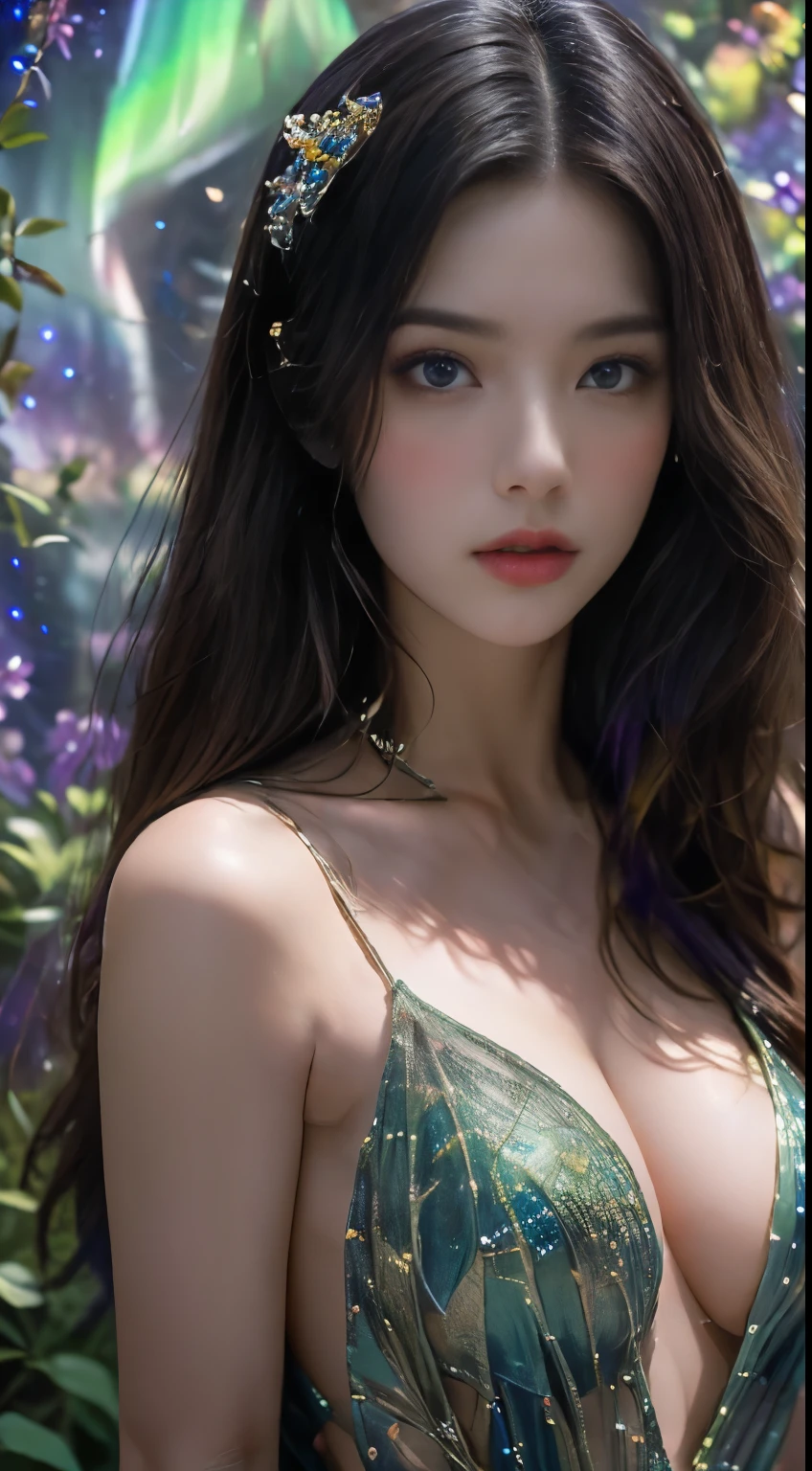 幻想 - Cool Bubble Light and Shadow Forest