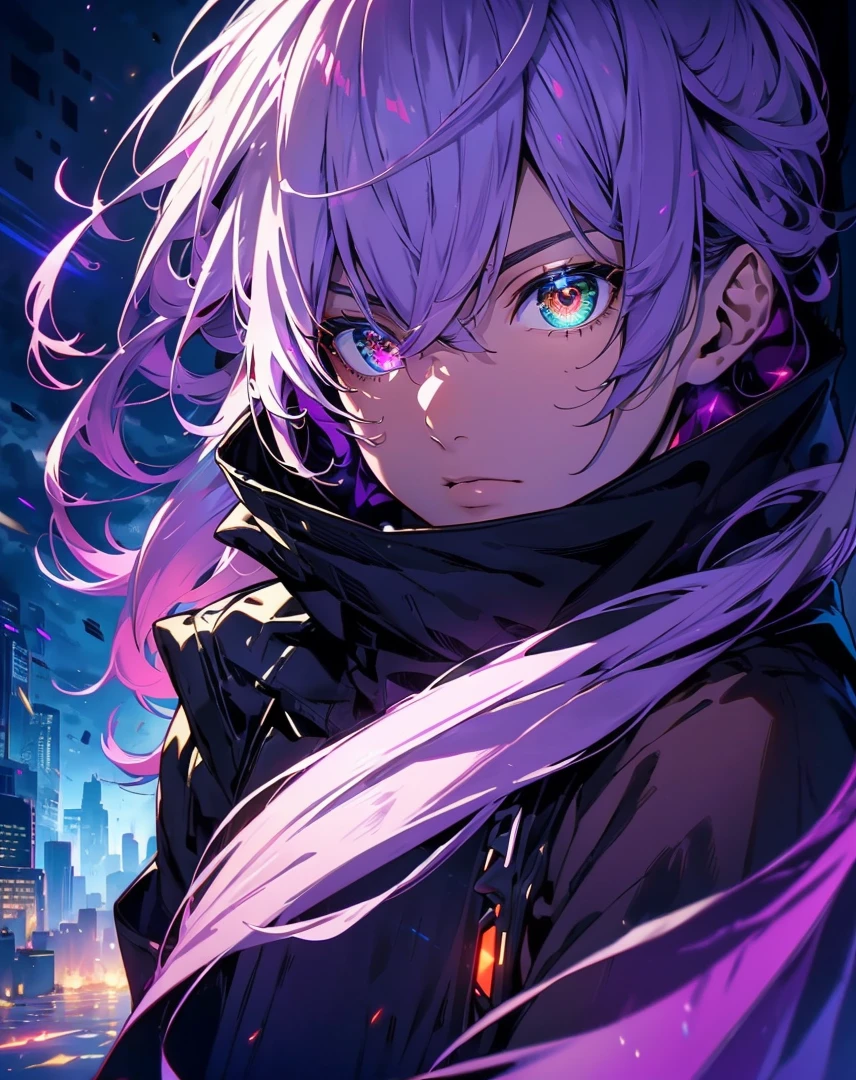 realistic,shiny,reflective,bioluminic, galactic cybernetic mask,mecha,(assassin:1.2),((((scarf,long cloak)))),sh4g0d,GlowingRunes_red,fullbody,cinemnatic,dark background,backlight,high contrast