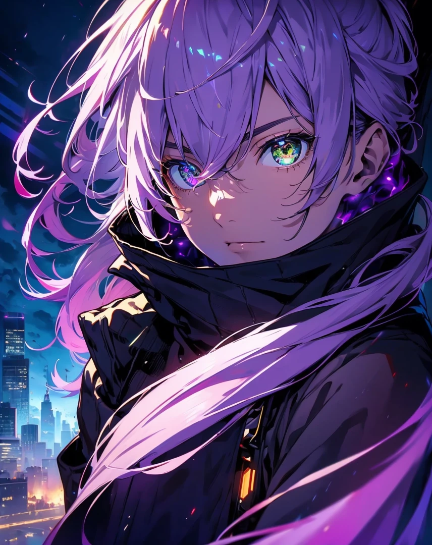 realistic,shiny,reflective,bioluminic, galactic cybernetic mask,mecha,(assassin:1.2),((((scarf,long cloak)))),sh4g0d,GlowingRunes_red,fullbody,cinemnatic,dark background,backlight,high contrast