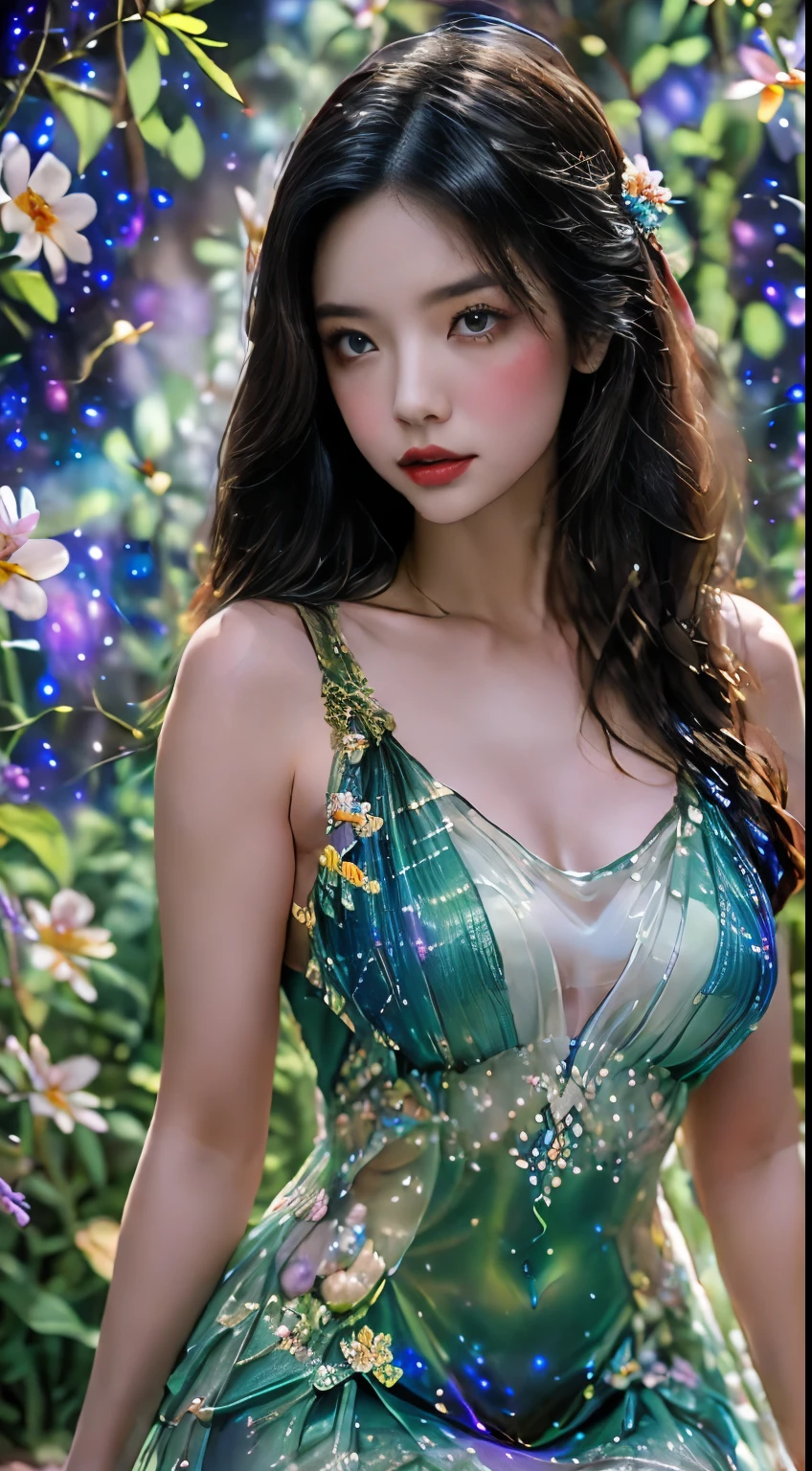 幻想 - Cool Bubble Light and Shadow Forest
