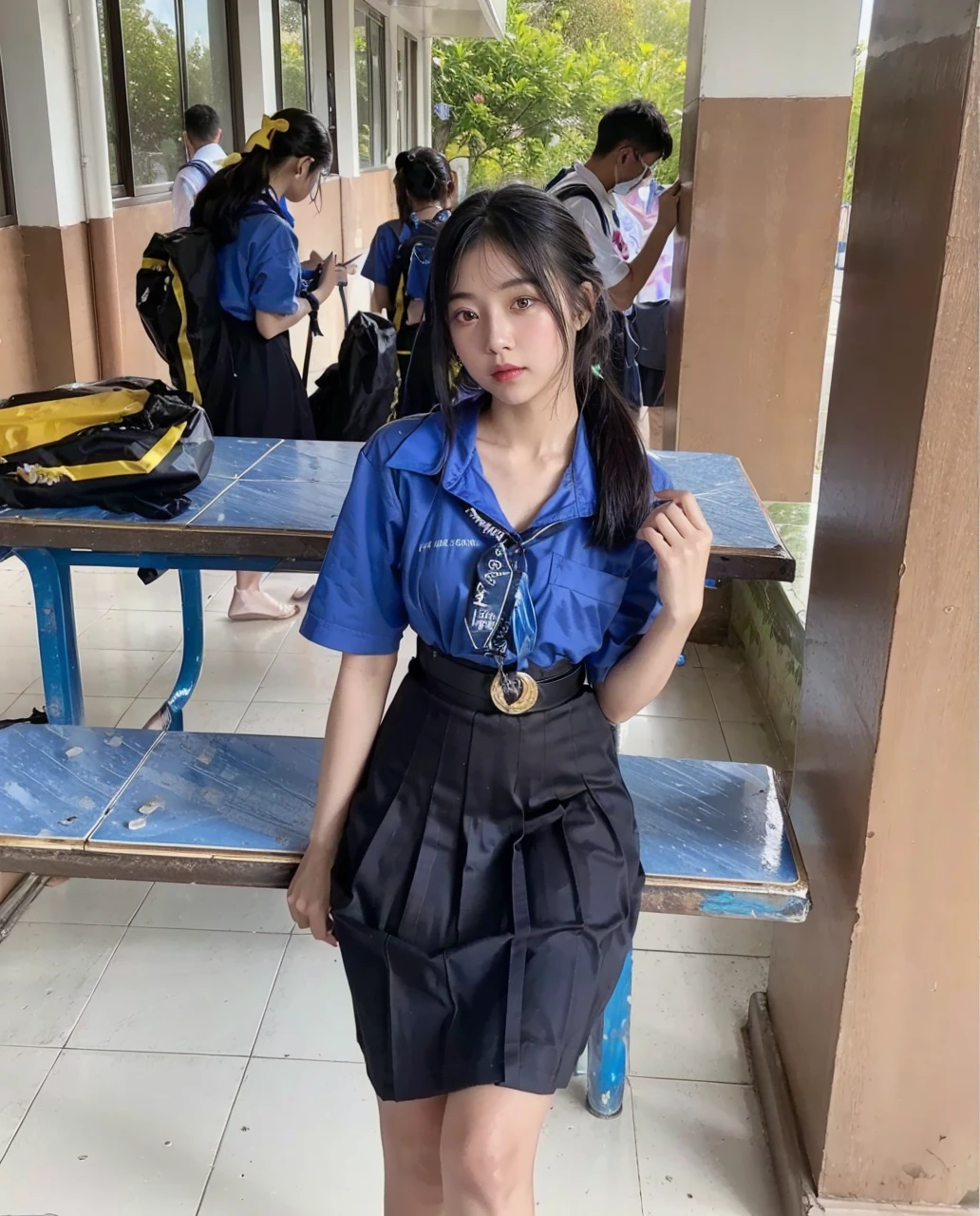best quality, masterpiece, realistic, 1girl, goddess, messy [updo|hanging] hair, (full body:0.6), solo, (full body:0.6), looking down, detailed background, detailed face, Sc3pt4, scifi theme:1.1), mercury-wizard, melancholic, surrounded by waves of iridescent silver, alchemical imagery, reflections, silver-colored fluid, metallic sheen, shiny, dynamic pose, fluid movement, floating particles, droplets of mercury, flowing metal, blending mercury, foreign planet in background, dripping mercury formations, volumetric lighting, cinematic atmosphere, sharp details, high detail skin, realistic skin texture, perfect eyes
Waiting to start 
