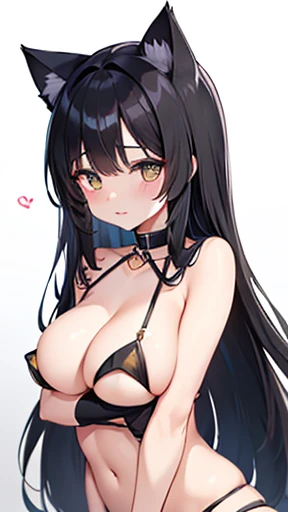 ((1、Beautiful breasts、Long black hair、Cat ear、Cat&#39;tail、in the forest))A big penis grows out of a pussy, penis, alone , futanari masturbation,, futanari,A big penis grows out of a pussy, penis, alone , Large Breasts