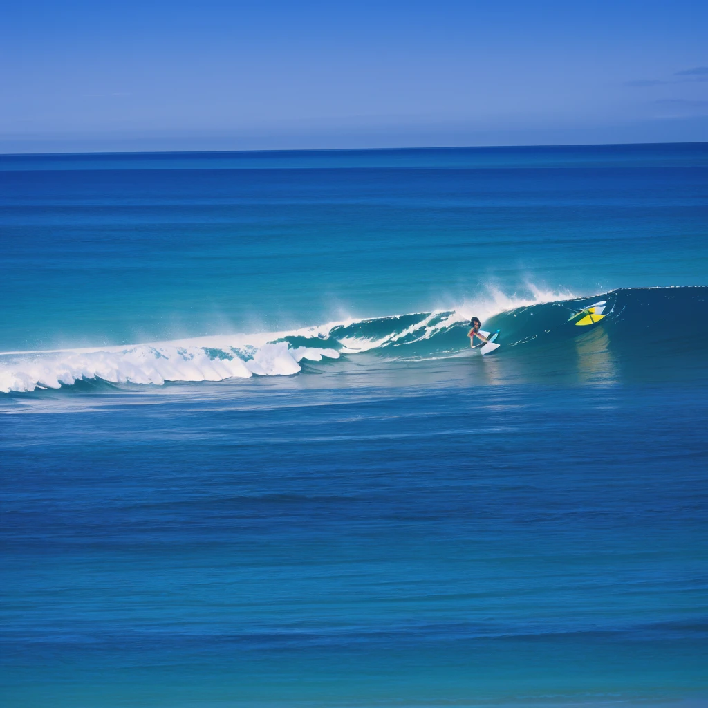 The most crystal clear sea、🌊、surfing、