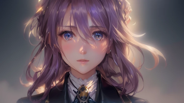 Close-up of a long-haired man in a suit, Violet Evergarden, Anime still film Anime colored paper, Young woman anime visual, Cute girl anime visuals, Today's featured anime is still, In anime movies, Anime girl named Lucy, Female Anime Characters, Official Art, Anime portrait of Shiina Ringo, Hajime Yatate