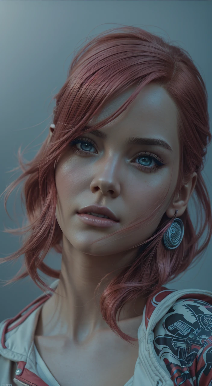 1girl, beautiful detailed eyes, beautiful detailed lips, extremely detailed face and eyes, long eyelashes, seductive, alluring, attractive, red coat, pink hair, delicate, young, short hair, detailed face, high definition, full body, League of Legends, trending on Artstation, by Rhads, Andreas Rocha, rossdraws, makoto shinkai, Laurie Greasley, Lois van Baarle, Ilya Kuvshinov, Greg Rutkowski, (best quality, 4k, 8k, highres, masterpiece:1.2), ultra-detailed, (realistic, photorealistic, photo-realistic:1.37), vivid colors, studio lighting, physically-based rendering, professional