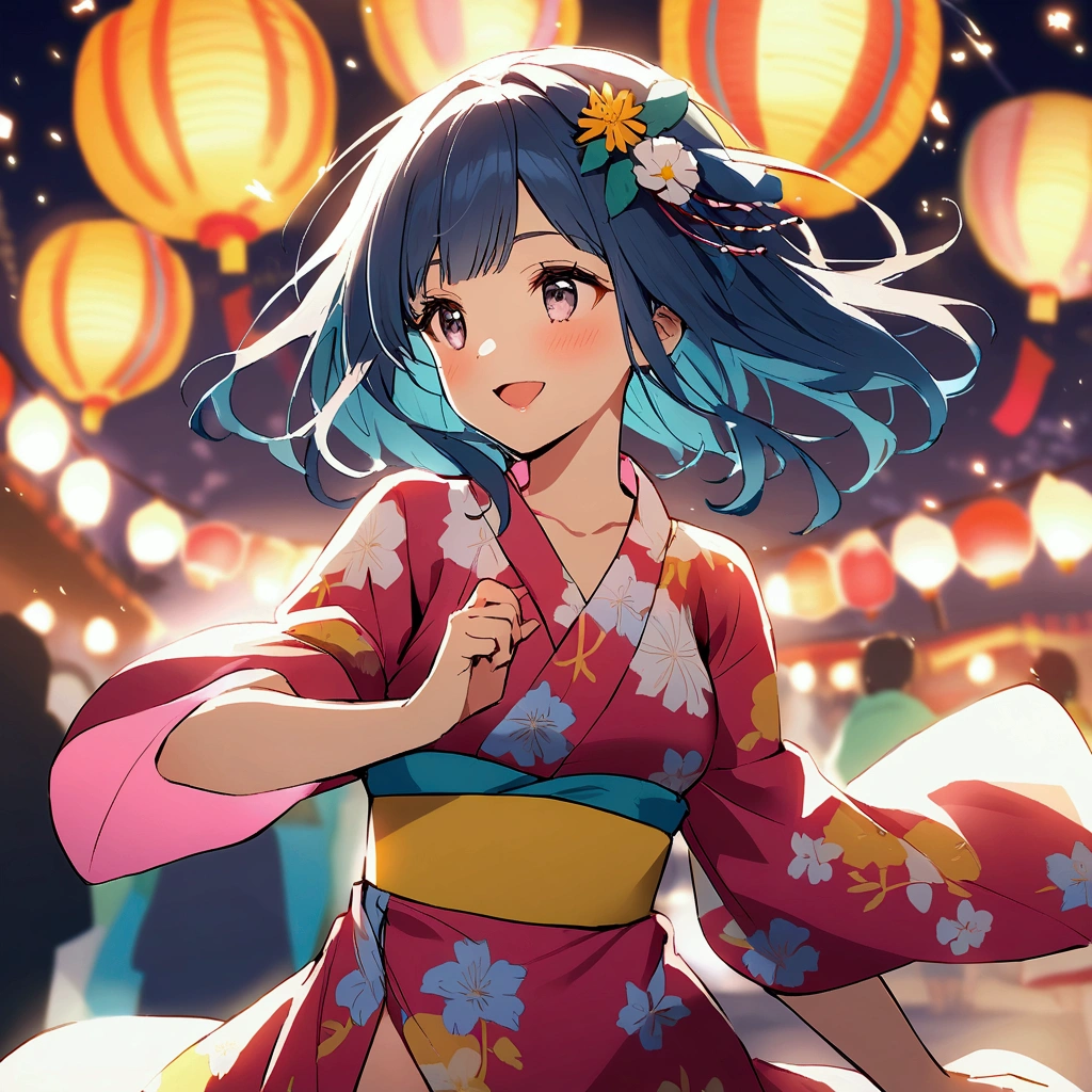 Summer festival yukata girl