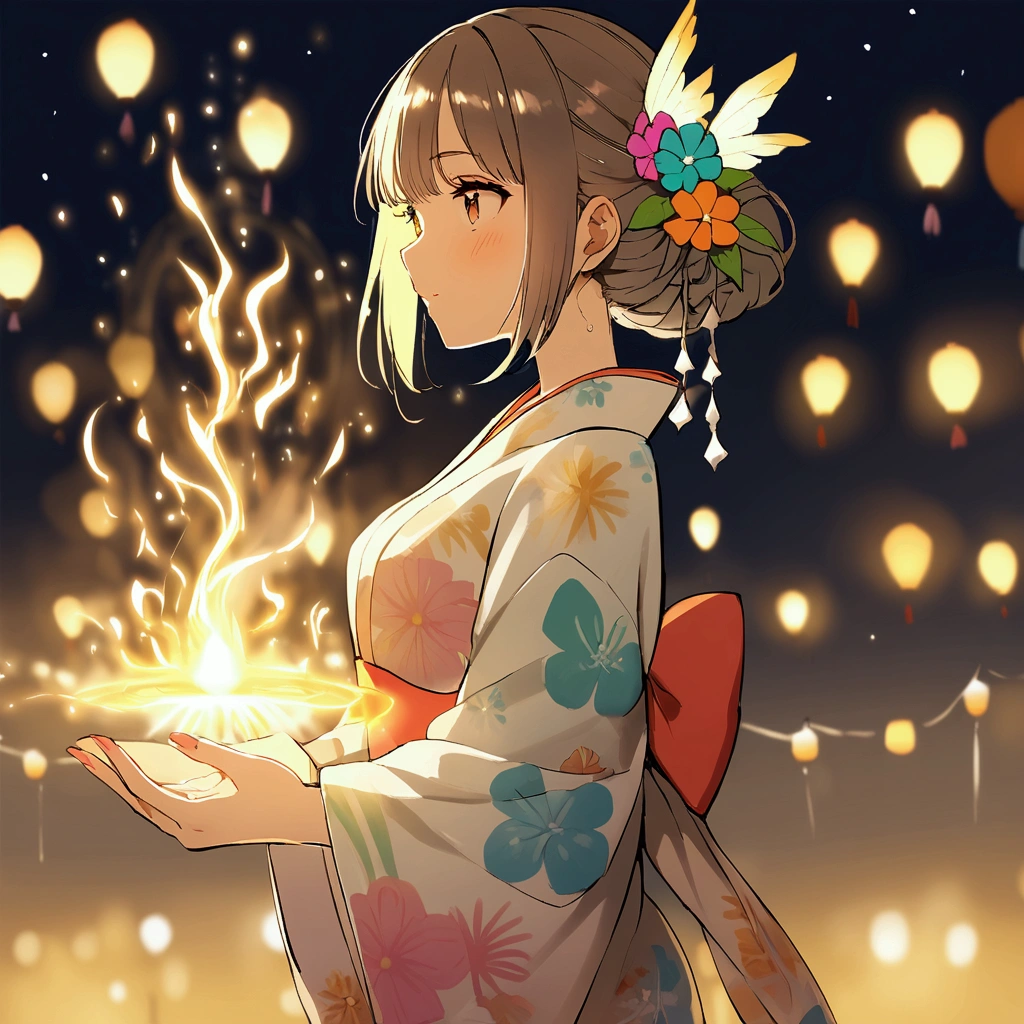 Summer festival yukata girl