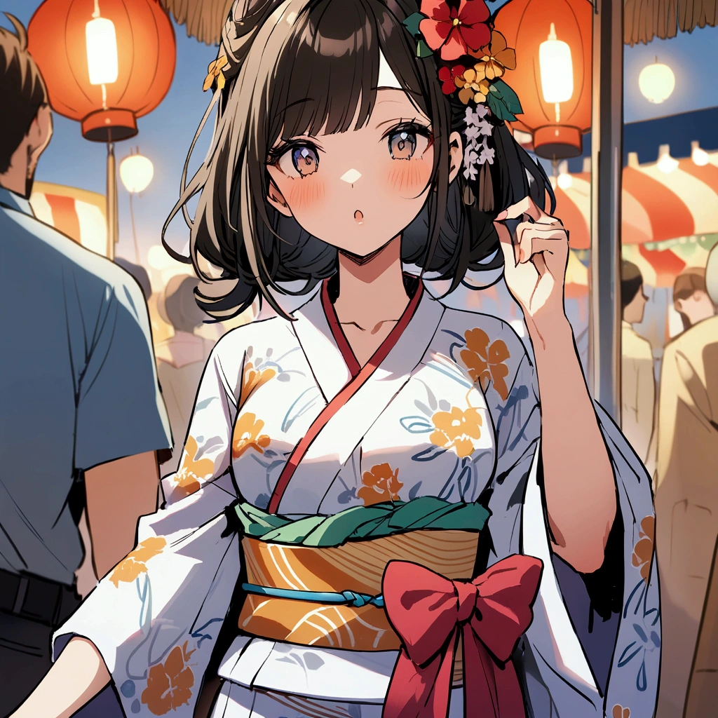 Summer festival yukata girl