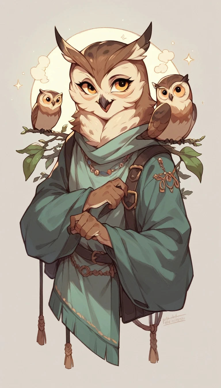 an owl