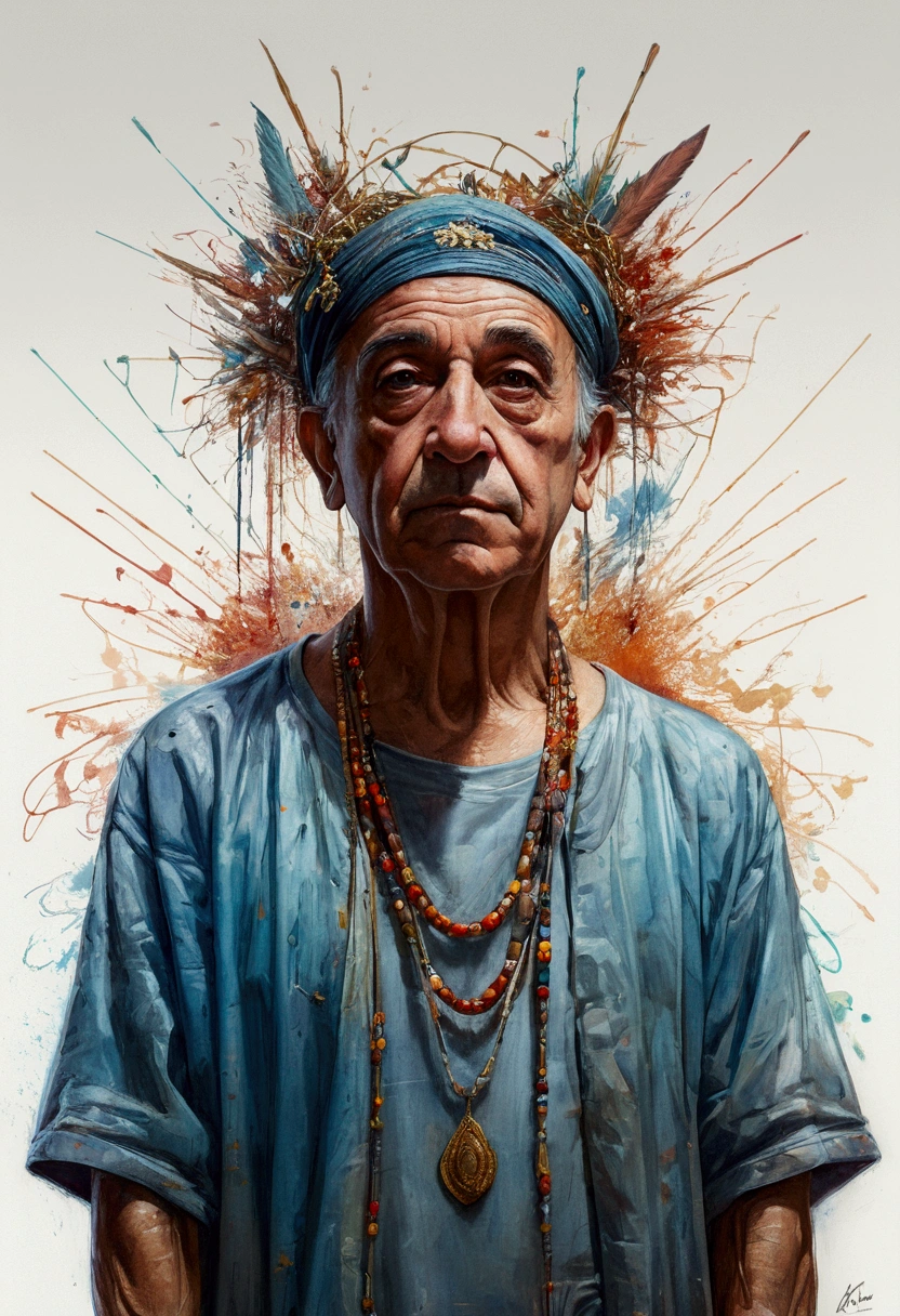 Perfect centralization, coelho (franco)de Donnie, Standing position, beleza abstrata, Centrado, looking at the camera, Facing the camera, nearing perfection, Dynamic, altamente detalhado, liso, foco nítido, 8k, high-definition resolution, illustration, arte de Carne Griffiths e Wadim Kashin, fundo branco