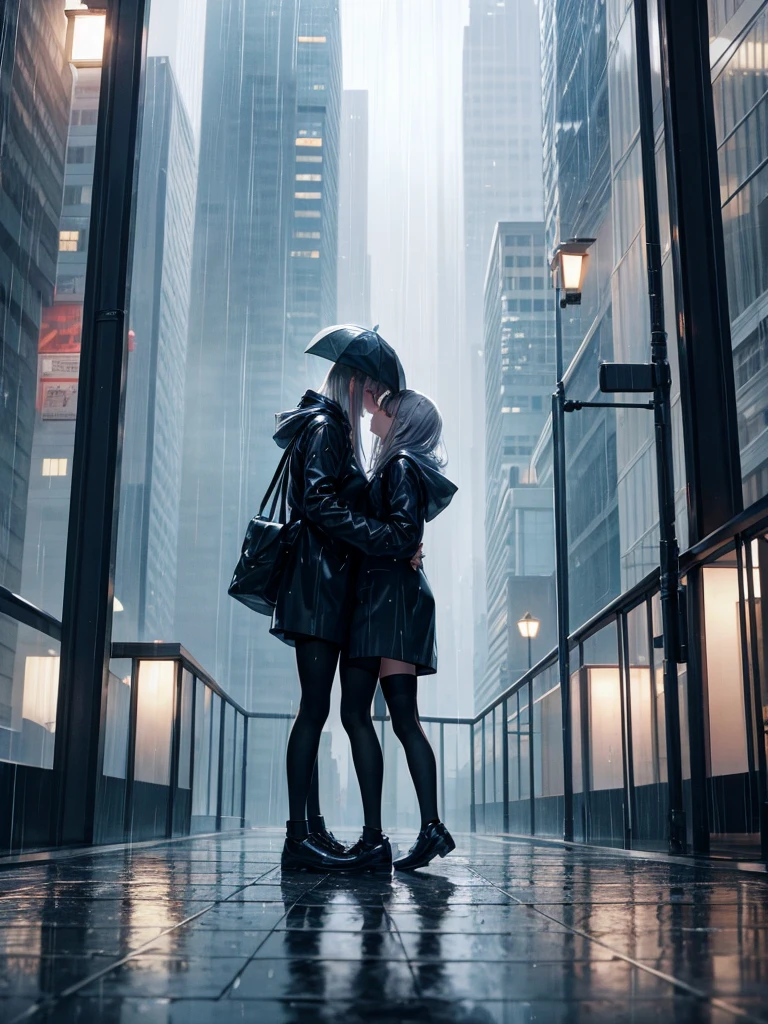 Emotional rainy scenery