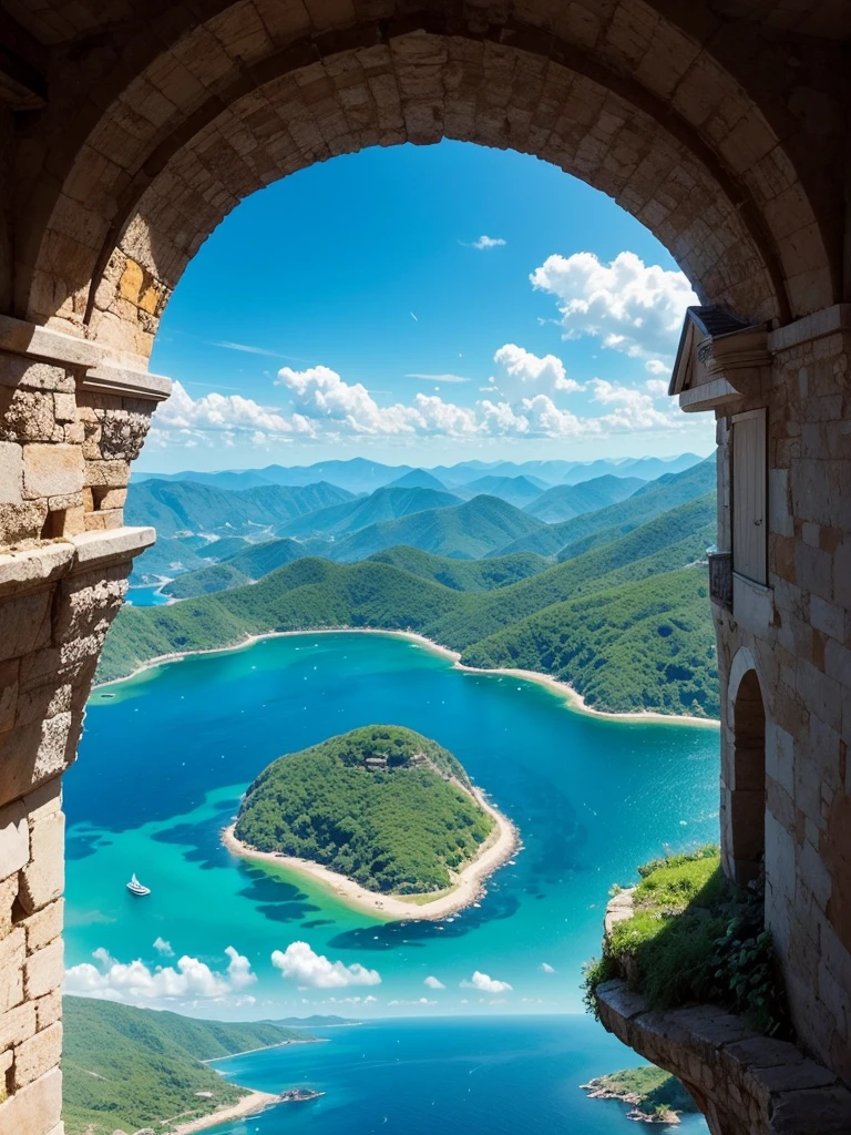 A world that would be great to have, a beautiful view