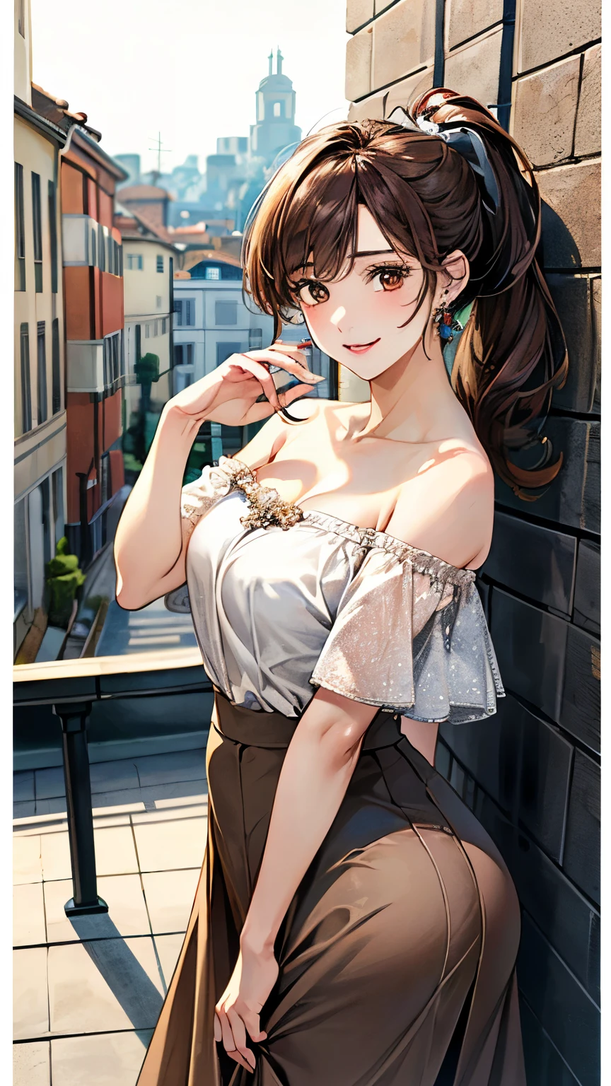 Ecstasy face　Climax（organs）（vagina,Sex）Black penis vibrator in hand, Masturbation Masturbation play,alone、Lewd face　One hand lewdly touches the underwear between her legs　Shy and seductive look　A look of contempt　Sexy Body　Clear Eyes　Round eyes　Sit in a luxurious chair　office lady　Japanese women　Manga illustration　Beautiful and firm breasts　Beautiful E Cup Breasts　the body is slim　Highest quality　4K Chignon Hairstyle　Hair tied up　Medium Long Hair　Light brown black hair　hair ornaments　necklace　Hotel with a great night view　Simple Background　Seductive pose　garter belt　Black lace stockings　Earrings　　派手なnecklace　Finer details　Beautiful anime illustrations　Beautiful Face　alone　High resolution, One Girl, Highest quality, Attention to detail, Slightly parted lips　Seductive red lips　Professional, Vibrant colors, Perfect Anatomy, ideal facial features, 理想的なProfessionalポーションの図, Perfectly beautiful body, Highly detailed skin, Glowing Skin, Glowing Skin, Cleavage, Captivating smile)),Sexy see-through pink lace bra,Obscene pink thong, (Attractive 30 year old Japanese widow,）High heels　Miss Soapland　Mature hot body　Sitting in a luxurious chair　Sparkle Effect, Anime Style, photograph, Attractive nail art　Dimly lit room　White beauty uniform　A sophisticated gravure idol　Gorgeous Japanese Model