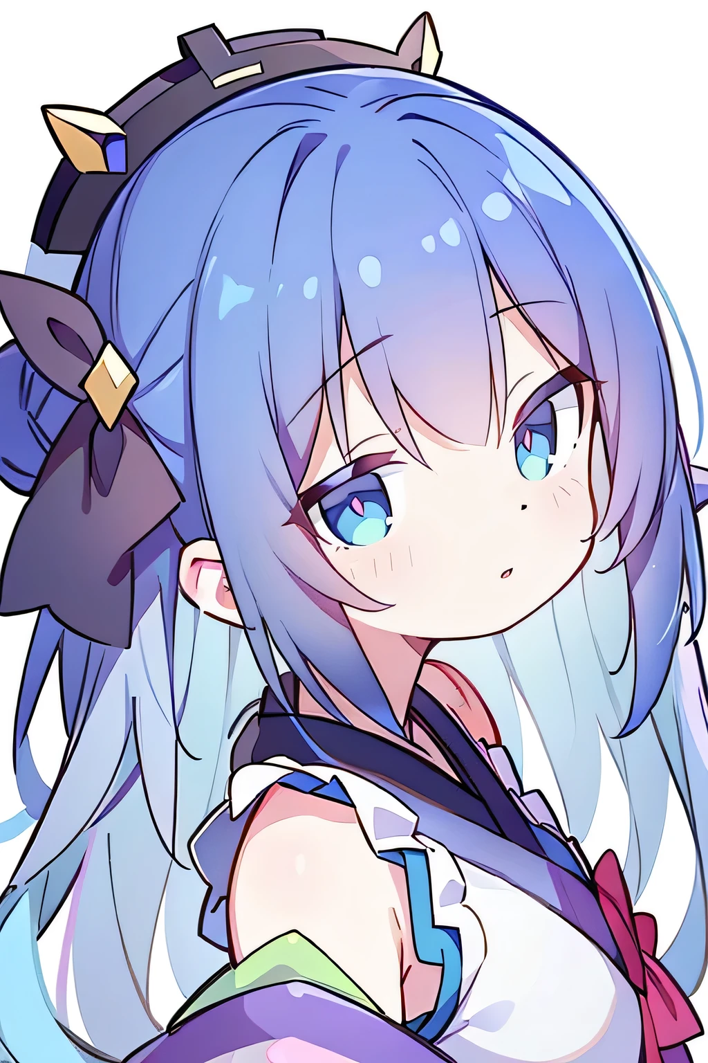 (masterpiece:1.2),Super detailed,lifelike,Expressive eyes,fair skin,perfect face shape,1 girl,
Japanese comics,Gorgeous blue hair