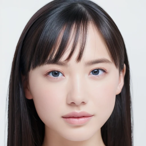 (Highest quality, 8k, 32K, masterpiece), (Realistic), (Realistic:1.2), (High resolution), Very detailed, Very beautiful face and eyes, One girl, Delicate body, (close, Highest quality, Attention to detail, Rich skin detail), (Highest quality, 8k), Very detailed, (Realistic, Realistic:1.37), Bright colors, (((Completely naked))), (((Pure white wall background))), (((Look straight ahead))),(((Small breasts))),(((Head to knee portrait image)))