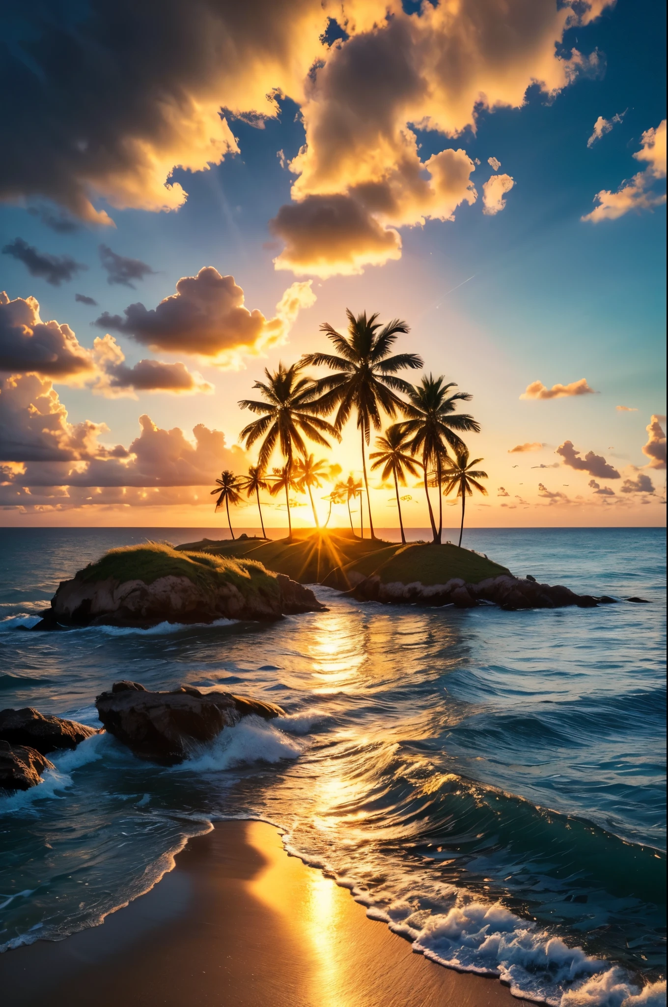 photorealistic landscape, natural landscapes, naturals, Natural Beautys, golden sunset, sky, sky Power, Detailed realistic sunset, palmtrees, God's city, Heavens Realm, mountainous landscape, Rivers of water, sunset Realism, natural treess, alone men, man on his back, man's back, panorama, Alpha Male, Path to Heaven, heavenly, 8K Detailed Realistic Image, 16K Photorealistic Contrast, 8K Photorealistic Sharpness, Photorealistic 4K cores, 16K Photorealistic Shadows, 8K Photorealistic Textures, 16K Photorealistic Texture, 4K Photorealistic Light, 4K PhotoRealism, FullHD 4K Detailed Contrast, detailed sharpness FullHD 8K, detailed sharpness FullHD 4K, detailed sharpness, 2K detailed colors, lifelike colors, FullHD Detailed Shadows, 4K Detailed Textures, detailed texture, padoru, natural beautifuls, chic,