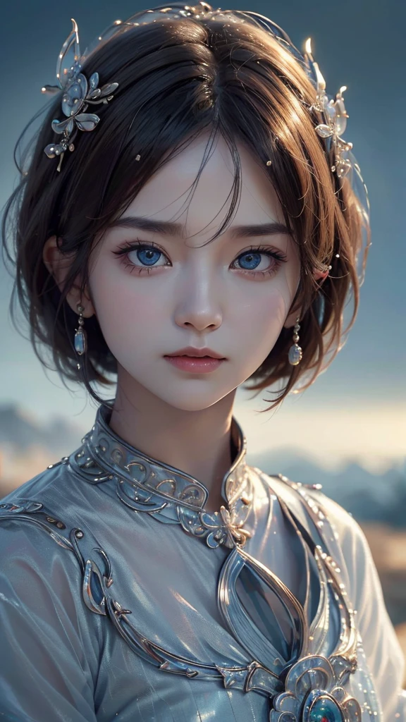 High image quality, high quality、8K、close-up of a face、Best Quality、8k、8k.close-up of a face、(yinchuan:1.5), close up, masterpiece, best quality, raw photo, photorealistic, face, incredibly absurdres, beautiful girl, cute, short hair, depth of field, highres, ultra-detailed, finely detail, extremely detailed, extremely detailed eyes and face, sharp pupils, realistic pupils, sharp focus, ccinematic lighting、8k