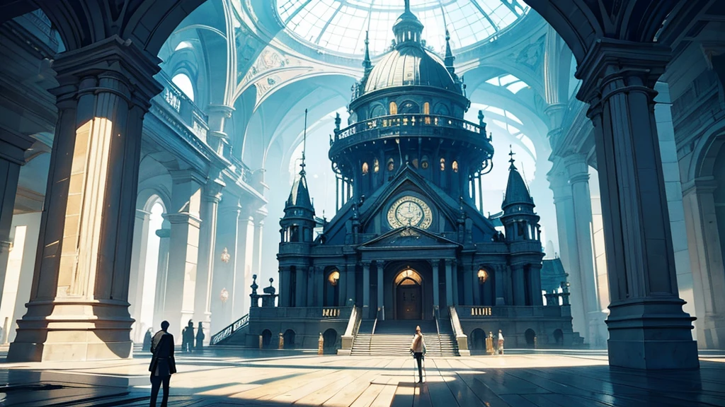 masterpiece,Highest quality,The best library in the world,grow,Fantasy,There is no one,seabed