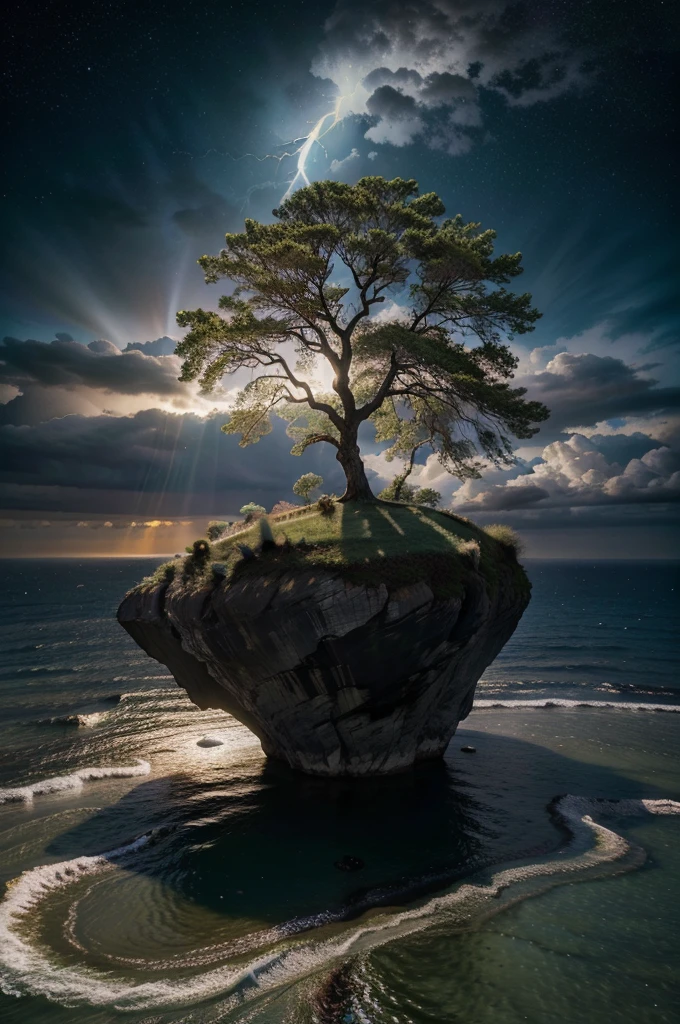 Surrealism, surrealistic, futurist, Surrealism Realm, Sky Surrealism, Celestial Tree, big tree, paisaje, panorama, Sky Heaven, naturey, palmtrees, Cedars, forst, Rivers of water, Thunder Light, Detailed Realistic FullHD Fotorrealism, Majestic, comely, fire, villany, Thunders, Sky Thunders, Stars, photorrealistic 6K, UltraHD Detailed, detailed colors 8K, Elegant beauty, floor, stele, lightning strikes, heavens, Divine Sky, tempest, Towards the heavens, heavenly, Godlike, photorrealistic, Rendering, 4K, 8k, detailed textures, detailed shadows, padoru, detailed colors, Gods Sky, UltraHD 16K Details, 16K photorealistic textures, detailed sharpness 16K, detailed sharpness, detailed colors, realistic shadows, Ultra realistic textures, High Power, Natural Beauty, natural colors, realistic contrast, Texturas photorrealistics, detailed colors, lifelike colors, detailed shadows, Textuta photorrealistic FullHD, Sombras photorrealistics 8K, HD photorrealistic, 8K Ultra Realistic Details, Cor photorrealistic 4K, FullHD Detailed Lights, Texturas Detalhadas photorrealistics 8K, Nitidez photorrealistic, villany, detailed 4k, ultra detaild, realistic 8k contrast, detailed sharpness, cores Ultra HD, chic,