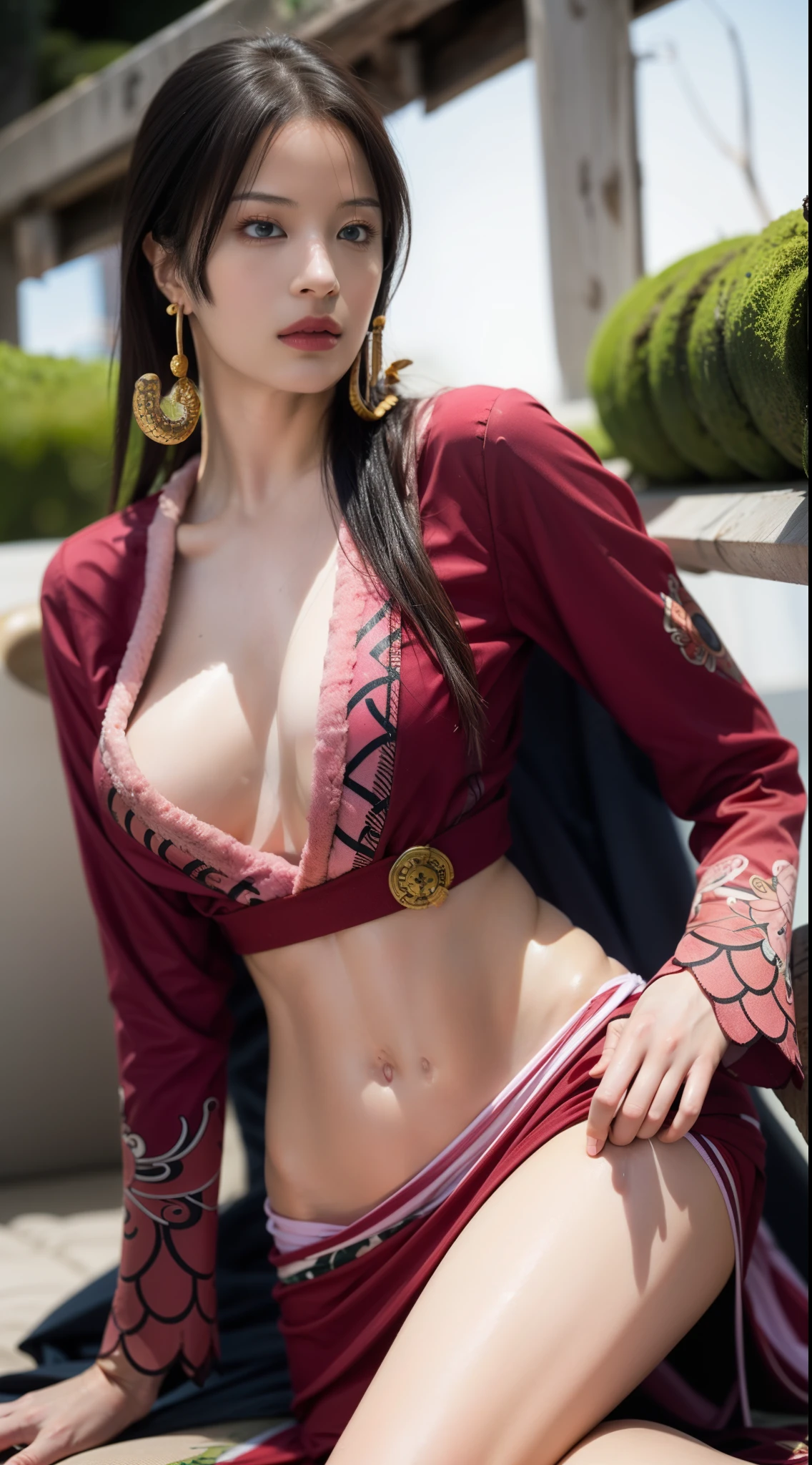 ((masterpiece:1.4, Highest quality)), ((masterpiece, Highest quality,8K)), (Photo realistic:1.4), Center of chest, woman, (Boa Hancock, Cape, Epaulettes:1.2, Cleavage:1.2, jewelry, Earrings), ((Red abdomen: 1.2)), Cleavage, (Long sleeve: 1.5), Big black eyes, cute, young, ((hand hart: 1.7)), (Asian House, interior, window, ( Lick banana、), smile), Cowboy Shot, Professional Lighting, Physically Based Rendering pjt gxf yhj hbvfryjh、美しいボディを見せつけるEnduring orgasm、Enduring orgasmEnduring orgasm、Enduring orgasm、Enduring orgasm、Enduring orgasm、Enduring orgasm、Aphrodisiac lotion caressing nipples、おっぱいFir fir、おっぱいFir fir、Extreme Boob Orgasm、Photographing the crotch、クリトリスもFir fir、Fir fir、