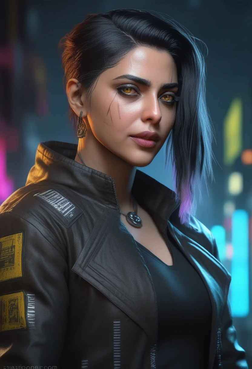 AishwaryaLekshmi,portrait,female, intricate details; in the style of Artgerm and Tom Bagshaw. Oil on canvas painting with V-ray tracing lighting by Alphonse Muchas Giger trending at artstation octane render unreal engine 5 quality cinema4d rtx hdr volumetric natural light 3D pinterest colorful cinematic dramatic lightning very detailed 8k resolution concept matte illustration photorealism cyberpunk 2077 fantasy sci fi smooth sharp focus high detail comic book cover artwork watering text black background dynamic scene full body profile pose future fashion model portrait soft shadows postapocalyptic vibes cinestill many years old man